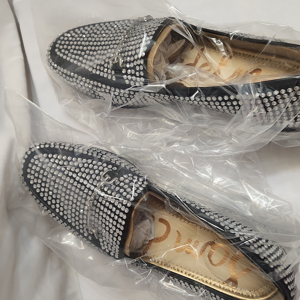 Sam Edelman Loraine Glitz Loafers (W Size 7.5) - Picture 15 of 15
